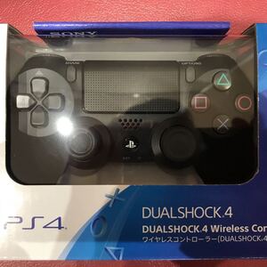 未開封 PS4 ソニー SONY 純正 ワイヤレスコントローラー DUALSHOCK 4 ジェット・ブラック CUH-ZCT2J