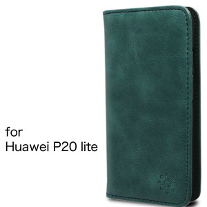 Huawei P20 lite 手帳型 ケース カバー 本革 レザー 財布型 カードポケット スタンド機能 マグネット式 au HWV32 ファーウェイ P20 ライト