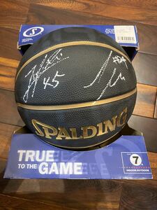 * [ Shinshu Brave Warrior z] autograph ball 7 number new goods unused 45 number &24 number basketball official 