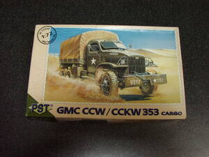 PST　1/72　GMC CCW / CCKW 353 cargo 　 プラモデル