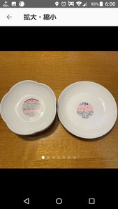 山崎 春のパン祭り キャンペーン皿 2021年3枚右側2020年3枚左側2021年、