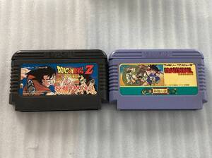 21-FC-09 ファミコン ドラゴンボール 神龍の謎 強襲サイヤ人 セット セーブOK動作品 FC ファミリーコンピュータ