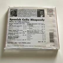 中古CD スパニッシュ・セロ・ラプソディ Spanish Cello Rhapsody Emil Klein Sorin Melinte ARTE NOVA_画像3