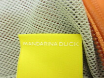 ★se0454　マンダリナダック　ショルダーバッグ　美品　オレンジ　鞄　カバン　バッグ　レディース　女性用　おしゃれ　MANDARINA DUCK★_画像8