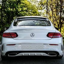 メルセデス ベンツ Cクラス W205 クーペ リアトランクエンブレム シルバー スリーポインテッドスター 180/C43/C63/C63S AMG_画像1