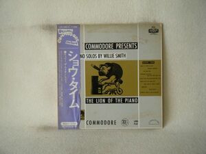 Original Commodore Edition Show Time Willie The Lion Smith piano solos LAX-3304 PROMO