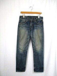 d182 JOHNBULL Johnbull jeans waist approximately 76. navy blue 71-8
