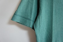 定番 UNUSED アンユーズド Standard V-neck T-shirt スタンダード Vネック Tシャツ 半袖 カットソー 緑 グリーン サイズ2 1021K_画像8