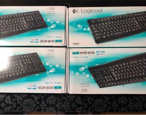 有線キーボード ロジクール Logicool K120 まとめて
