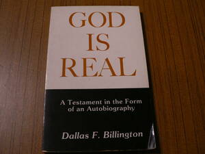 送料最安 180円 A5版42/ENG01：GOD IS REAL　by Dallas F.Billington　AKRON BAPTIST TEMPLE 1982　英語版信仰書　