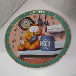 ガーフィールド Danbury Mint コレクターズプレート A Day With Garfield kh129