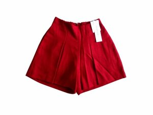  new goods regular price 6500 jpy Spiral Girl SPIRALGIRL short pants hot pants high waist red bordeaux culotte high laiz