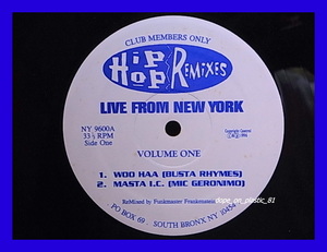 V.A./Live From New York Volume One (The Frankenstein Remix)/5点以上で送料無料、10点以上で10%割引!!!/12'