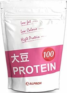 1kg ALPRON(アルプロン) 大豆プロテイン100 プレーン (1kg / 約50食分) 植物性タンパク質 ソイプロテイン