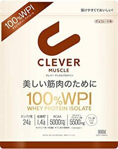 クレバー WPI ホエイプロテイン マッスル チョコレート味 900g 30回分