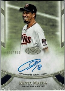 MLB 前田健太 21 TOPPS TIER ONE 300枚限定直筆サインカード A