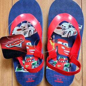 新品★カーズ ビーチサンダル 18cm