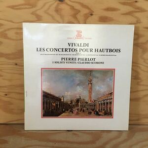 Y7FL4-210628 レア［LP レコード VIVALDI LES CONCERTOS POUR HAUTBOIS VOL.1 ERATO STU 70403 STEREO］ヴィヴァルディ