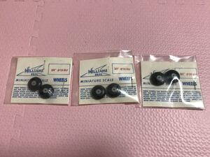 送料無料　WILLIAMS BROS. MINIATURE SCALE WHEELS 3/4 飛行機　プロペラ機　ラジコン　タイヤホイールセット　PLANE RC