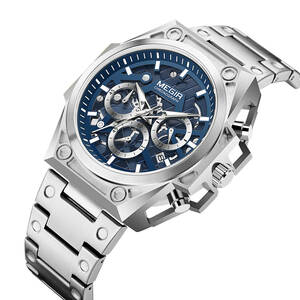 新品 新作 腕時計 メンズ腕時計 アナログ クォーツ式 クロノグラフ ビジネスウォッチ 豪華 高級 人気 ルミナス 防水★UTM90★スチール