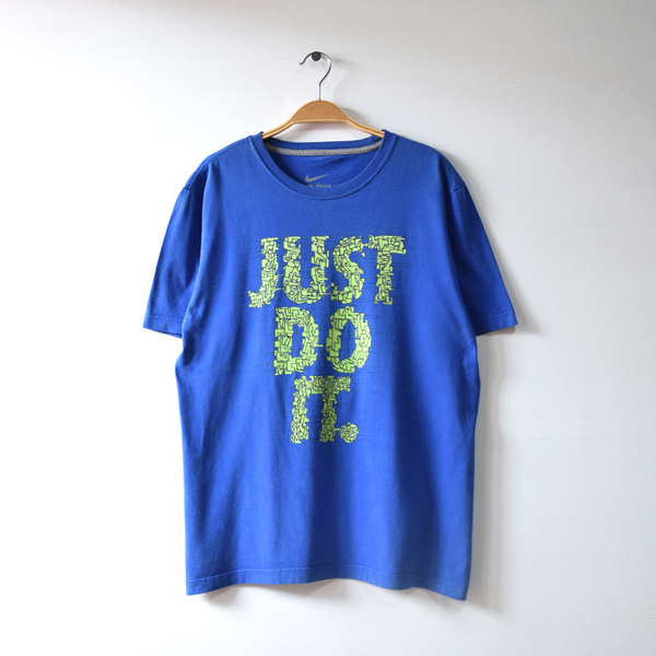 【送料無料】ナイキ JUST DO IT ロゴ 半袖 スポーツ Tシャツ レギュラーフィット メンズL NIKE BB0121