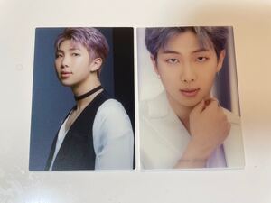 BTS ベストアルバム トレカ クリアフォトカード RM ナムジュン