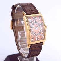 【FRANCK MULLER/フランクミュラー】902QZ ロングアイランド 750YG ゴールド クォーツ 腕時計 人気 おしゃれ 人気【中古】/29188/10012939_画像2