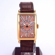 【FRANCK MULLER/フランクミュラー】902QZ ロングアイランド 750YG ゴールド クォーツ 腕時計 人気 おしゃれ 人気【中古】/29188/10012939_画像1