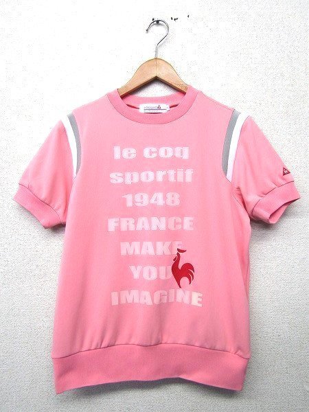 ルコックTシャツ レディース le coq sportif ピンクの値段と価格推移は 