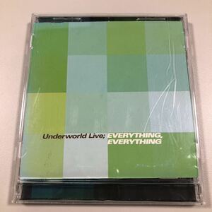 貴重です！CD　Underworld Live;EVERYTHING,EVERYTHING【21-03A】