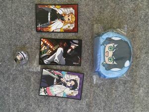 鬼滅の刃 猪之助 胡蝶しのぶ 煉獄杏寿郎 鬼舞辻無惨 缶バッジ シール キーホルダー