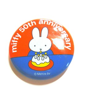 ミッフィー 缶バッジ 50th 記念 anniversary