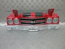 1970 CHEVROLET Chevelle　シボレー シェベル 壁掛け 3D シェルフ！GM Official Licensed Product!!! LEDライト点灯! Gift!!!_画像2