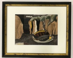 【特価】　≪ 　 ジョルジュ ブラック 　≫　　リトグラフ【石版画】 　　　LAS FACAISES 　　　1968年 　　 GEORGES　BRAQUE