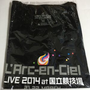 ラルクアンシエル ライブTシャツ 2014 国立競技場 Mサイズ 未開封 未使用 ラルク L'Arc〜en〜Ciel グッズ