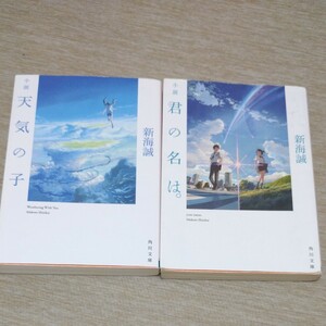 小説 君の名は。 天気の子