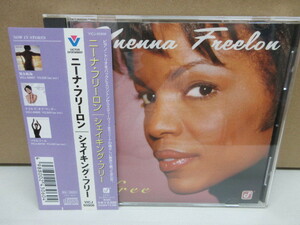 青1｜CD★美品・無傷★女性vo. NNENNA FREELON（ニーナ・フリーロン）｜（w/OBI）「シェイキング・フリー」