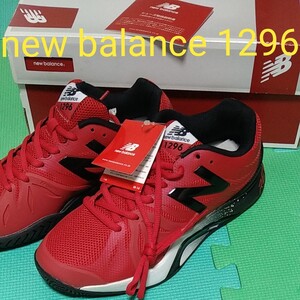 new balance 1296 ランニング シューズ 靴 レッド 赤 ランニングシューズ ニューバランス