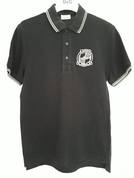 【送料無料】LACOSTE ラコステ ポロシャツ サイズ3 着丈約65 身幅約45 ファブリカ made in japan