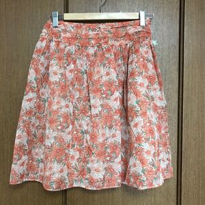 花柄 スカート テチチ シフォンスカート 花柄スカート