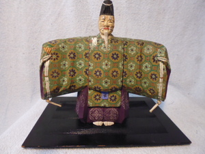 能人形　　　　木彫り　　手彫り　伝統工芸　置物　オブジェ