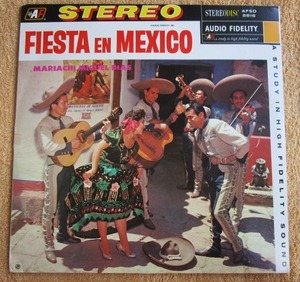 LP　アメリカ盤　メキシコ　マリアッチ・ミゲール・ディアス「フィエスタ・エン・メヒコ」Mariachi Miguel Dias Fiesta en Mexico