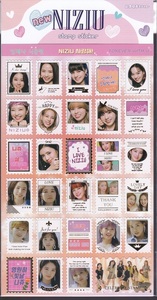 ☆New！■NiziU/ニジュー■新・記念切手ステッカー☆韓国ミイヒ/リマ