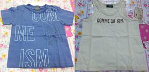 COMME CA ISM　半袖 Tシャツ　タンクトップ　100　コムサイズム　セット