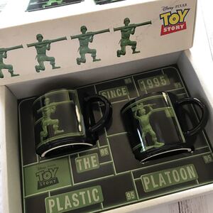トイストーリーグリーンアーミーメン カップ セット 新品 ペアマグカップトイストーリー ARMY柄 カップ TOY STORY