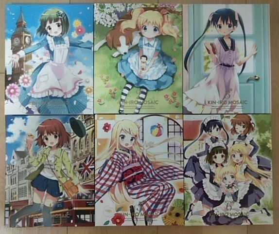 きんいろモザイク Dvd 1 3 4 6巻 とらのあな連動特典 クリアファイル Pragahotel Uz