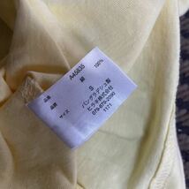 半袖Tシャツ イエロー　黄色　サイズS 美品　送料込_画像4