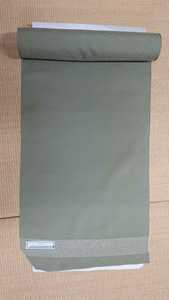  new goods .. kimono 2 plain man and woman use large width pine writing sama silk crepe . green series west . Muromachi unused simplified cloth silk plain fine pattern .. free shipping 