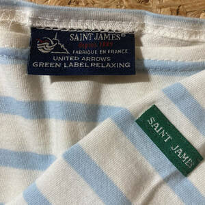 SAINT JAMES UNITED ARROWS ボーダー 半袖 Tシャツ SM コラボ 別注 限定 GREEN LABEL RELAXING ユナイテッド アローズ