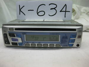 K-634　SANYO　サンヨー　CDF-R880　フロント AUX　1Dサイズ　CDデッキ　故障品